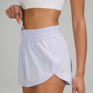 lululemon Track That High-Rise Lined Short 3" - Pastel Blue